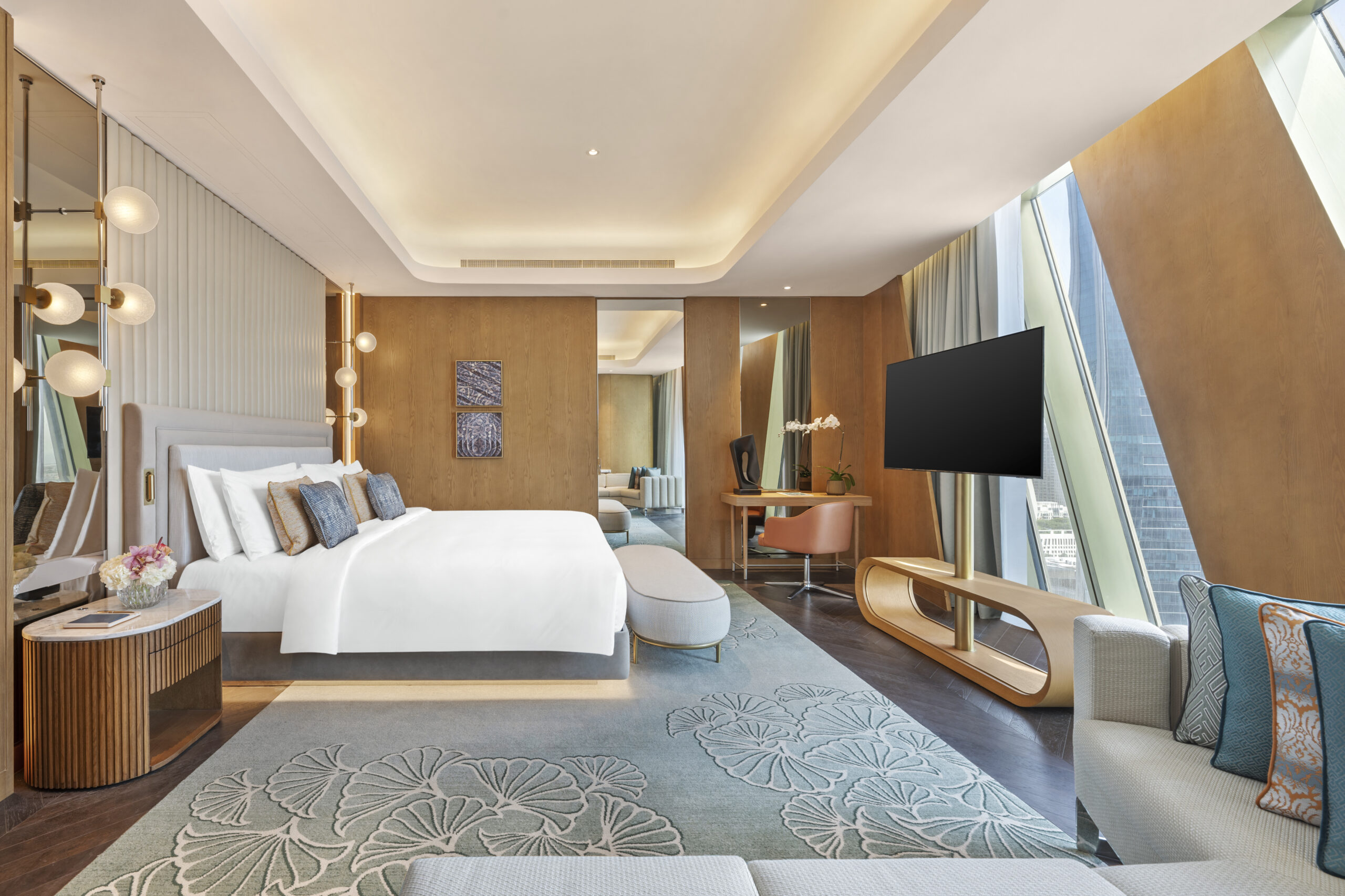 Mandarin Oriental Downtown Dubai Room Mandarin Bedroom