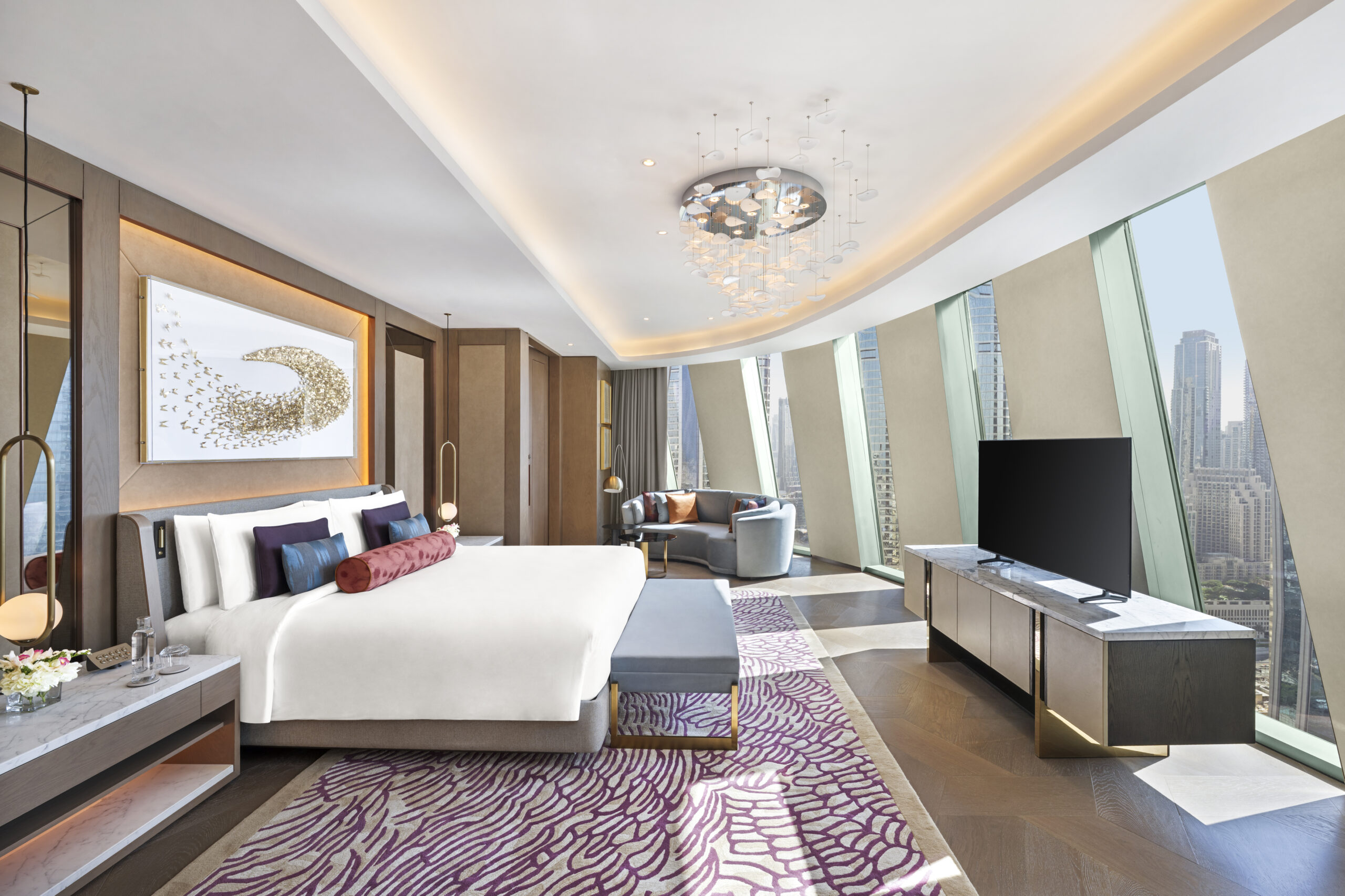 Mandarin Oriental Downtown Dubai Room Presidential Suite Bedroom