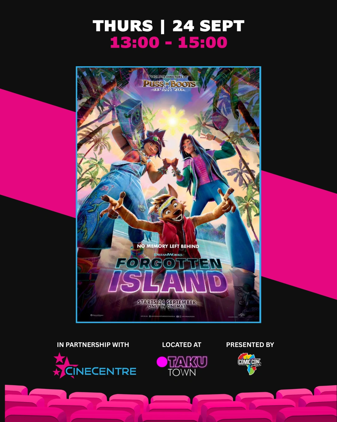 Comic Con Africa 2026 Pop-Up Cinema