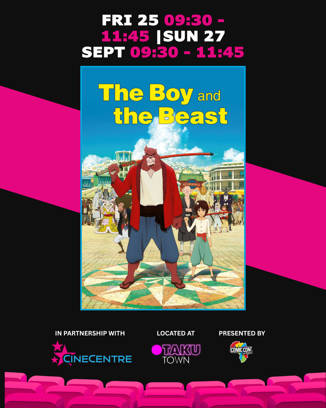 Comic Con Africa 2026 Pop-Up Cinema