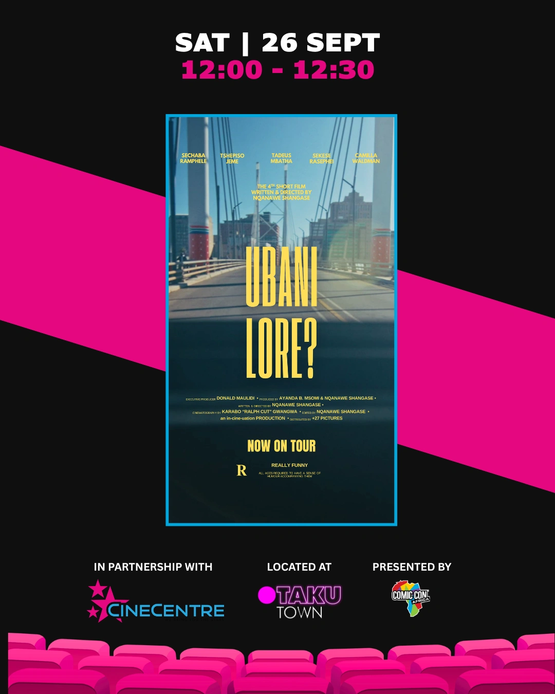 Comic Con Africa 2026 Pop-Up Cinema