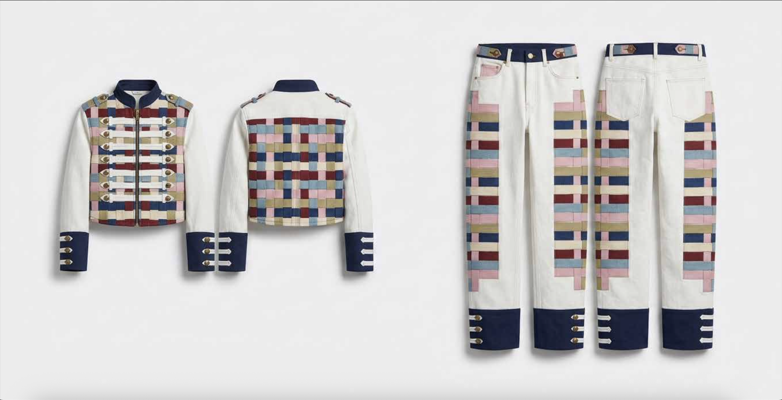 Luxurious Marble Circus Tshepo Jeans Atelier Collection by Naledi Dlamini