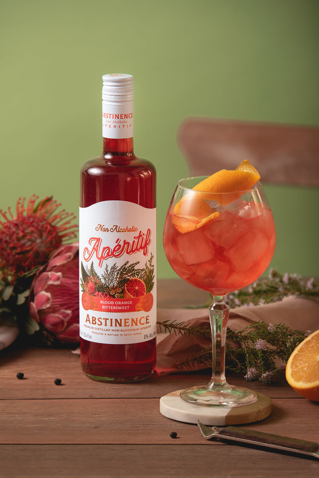 Abstinence Blood Orange Spritz