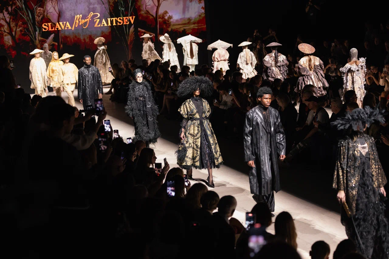 Slava Zaitsev at Moscow Fashion Week
