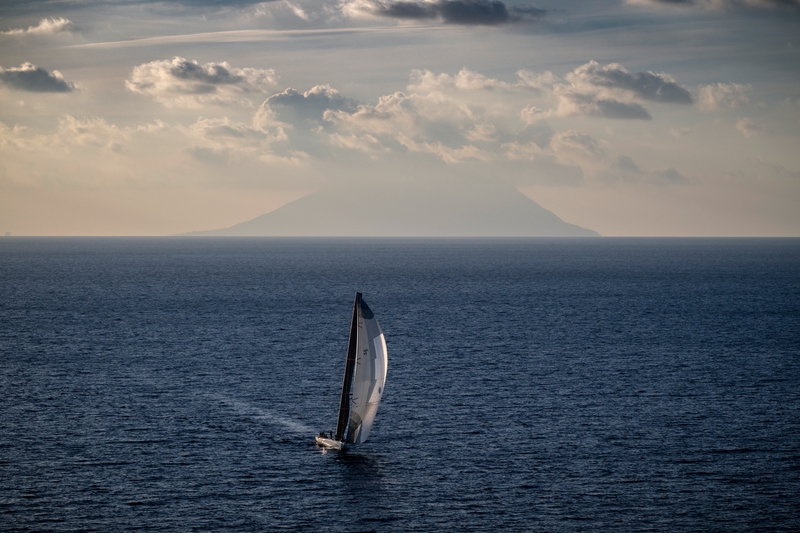 STROMBOLI IS ONE OF TWO ACTIVE VOLCANOES TO FEATURE ON THE ROLEX MIDDLE SEA RACECOURSE