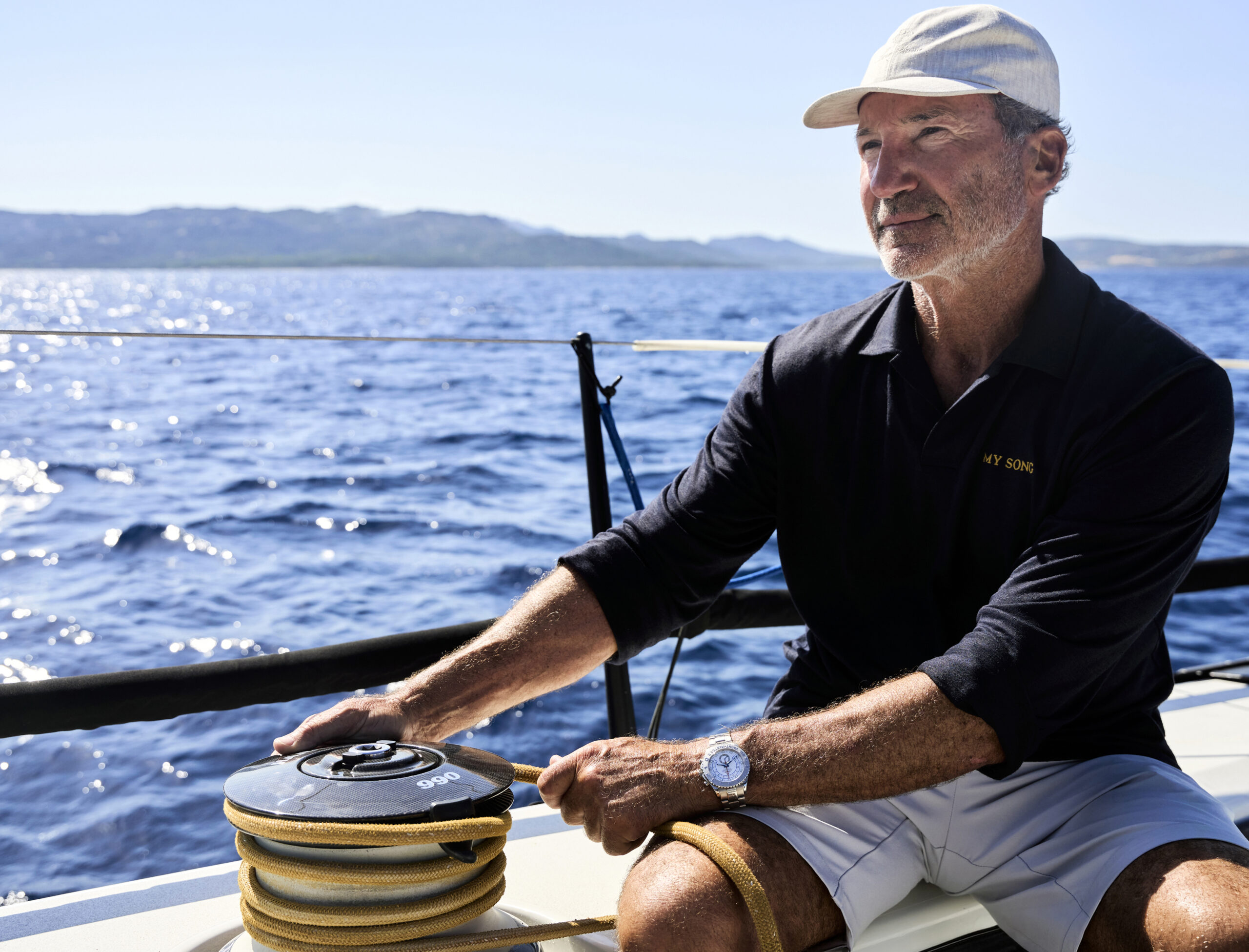 ROLEX TESTIMONEE PAUL CAYARD FIRST RACED AT THE MAXI YACHT ROLEX CUP IN 1985