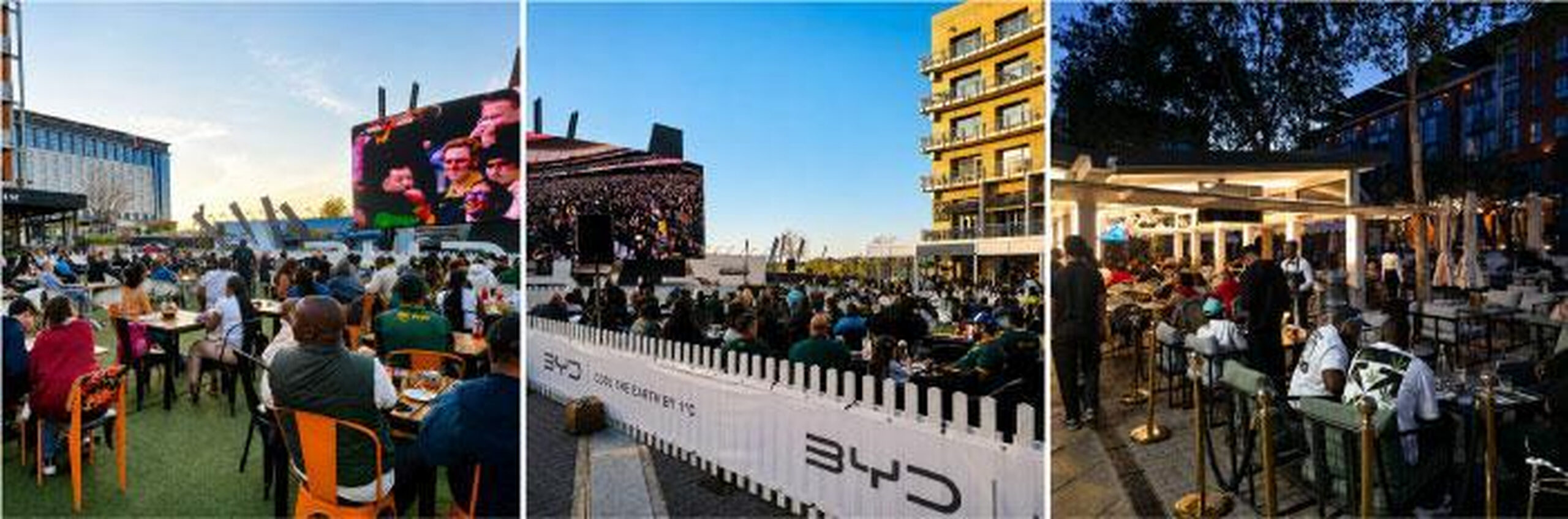 Melrose Arch Johannesburg Premium Viewing Experience with BYD
