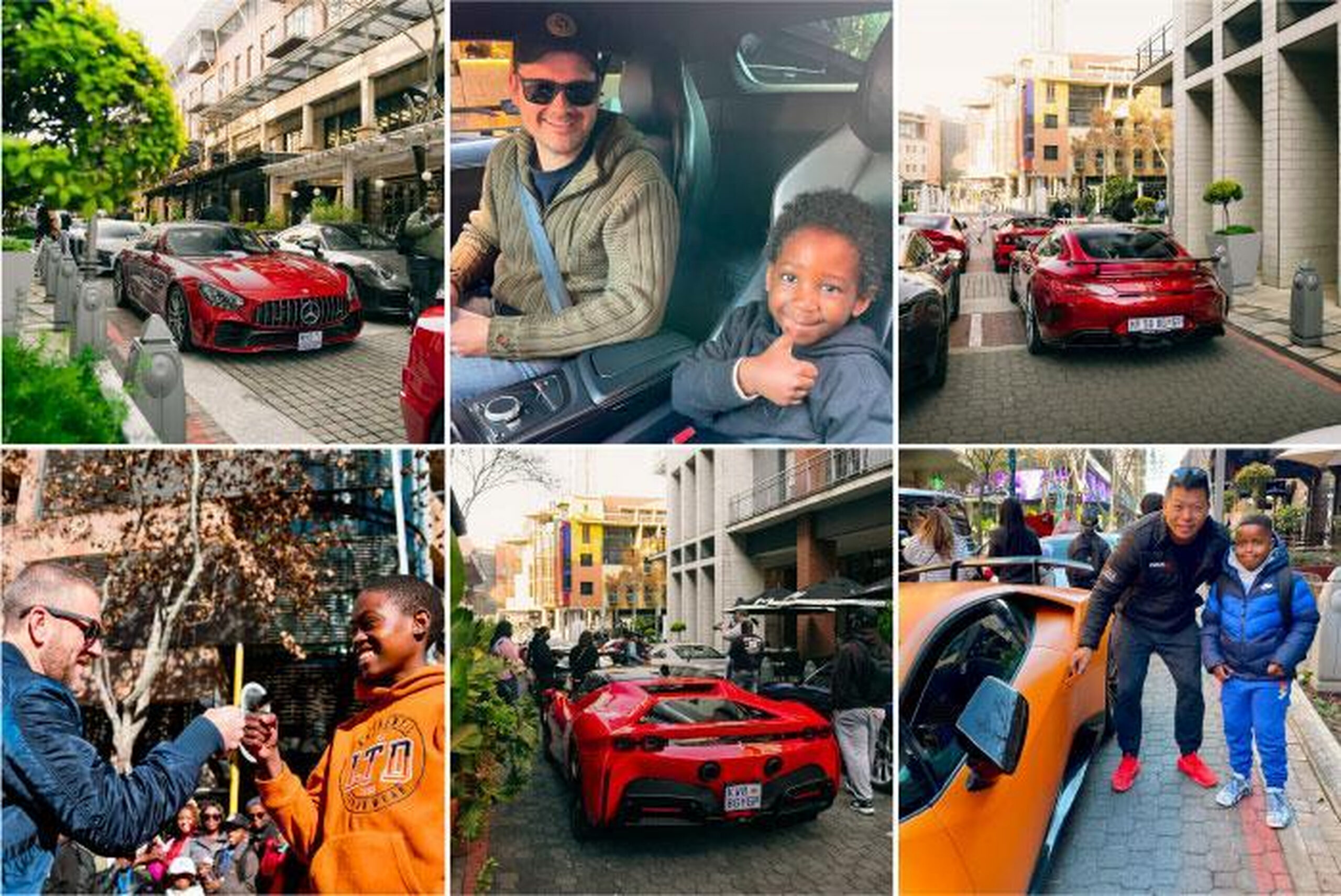 Melrose Arch Johannesburg Supercars
