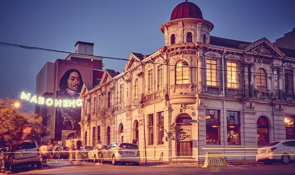 Light it up – Maboneng Cool District