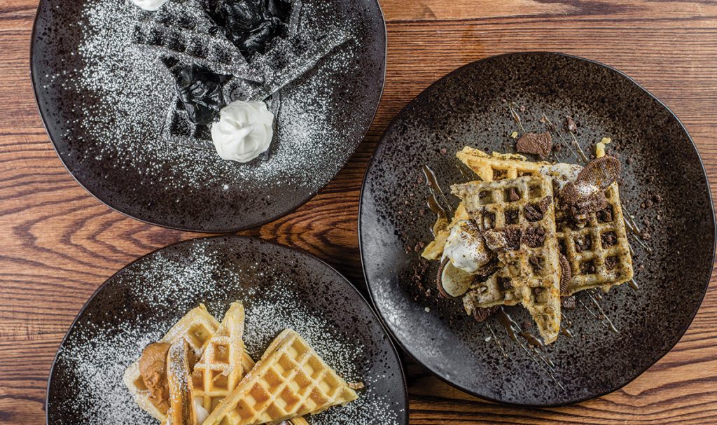 WAFFLING ON