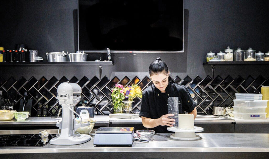 PATISSERIE EXTRAORDINAIRE JUST TEDDY ADD KITCHEN THEATRE TO THEIR HYDE PARK CORNER STORE