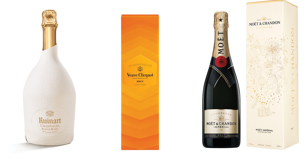 DID SOMEBODY SAY CHAMPAGNE? PUTTING THE FESTIVE FIRMLY INTO THE FESTIVE SEASON