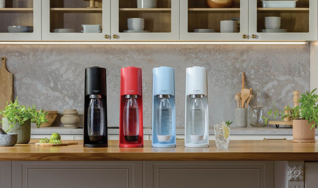 IT’S SPRINGTIME. THINK SUNGLASSES, SUNSCREEN AND … SODASTREAM