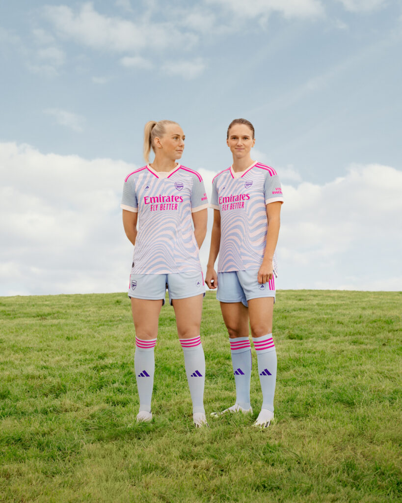 adidas and Arsenal unveil first away kit with Stella McCartney for Arsenal Women, in the second chapter of the collaboration