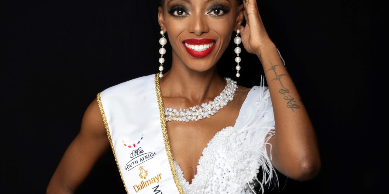 Meet the new Mrs South Africa Queen Tshego Gaelae