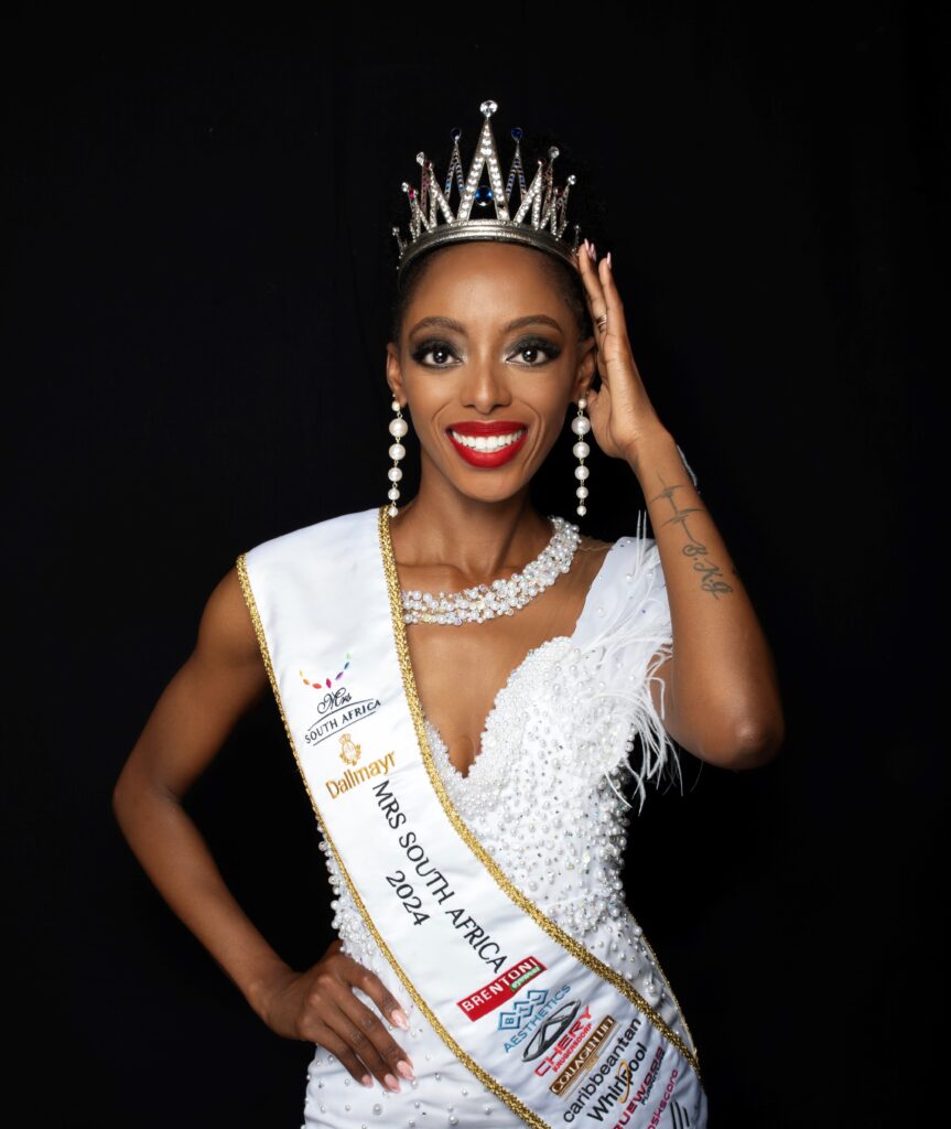 Meet the new Mrs South Africa Queen Tshego Gaelae