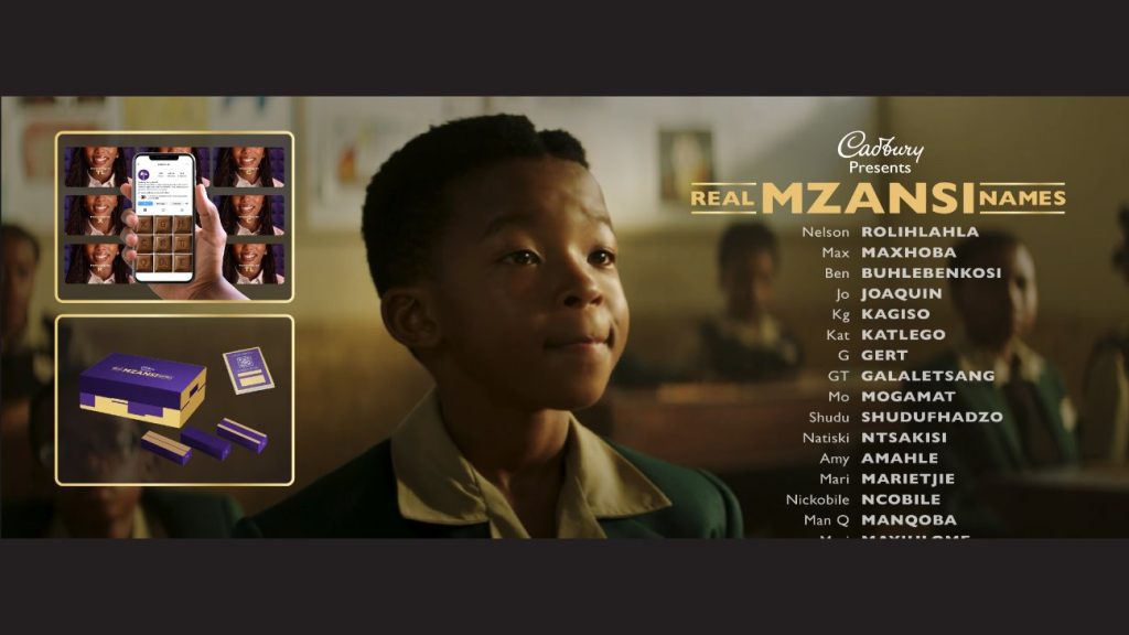 Cadbury’s “Real Mzansi Names ignites generational storytelling