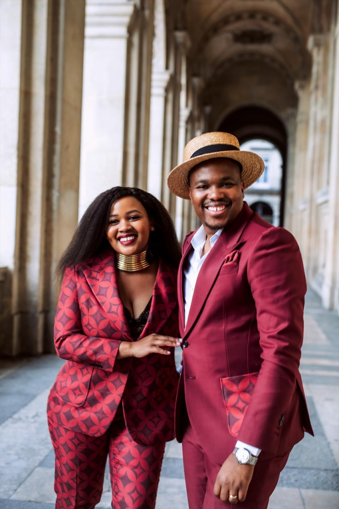 SA Duo, House of Decorum visit Accademia Del Lusso school of fashion and design ahead of their fashion week studio showcase during Milan Fashion Week 2024.