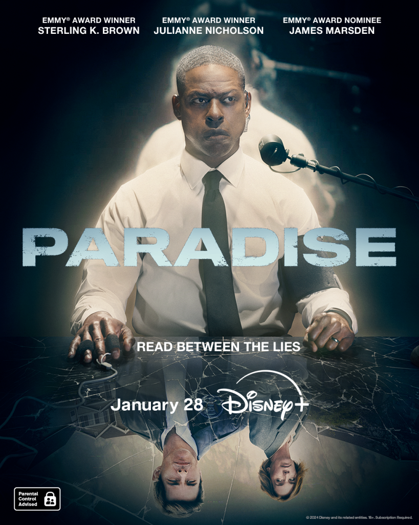 TRAILER AND KEY ART UNVEILED FOR ORIGINAL DRAMA SERIES “PARADISE” STREAMING 28 JANUARY EXCLUSIVELY ON DISNEY+