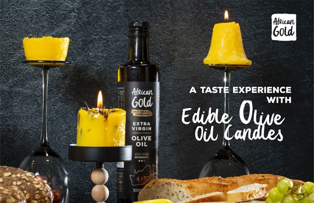Illuminate Your Festive Table with African Gold: A Culinary Twist with Edible Olive Oil Candles