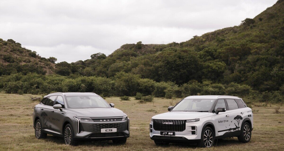 JAECOO & OMODA plug in hybrids prove their efficiency on an endurance journey across South Africa