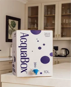 AcquaBox sustainable hydration: 10L Eco Water