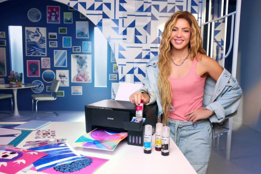 Imagine New Possibilities: Epson Announces Partnership with Global Music Icon Shakira