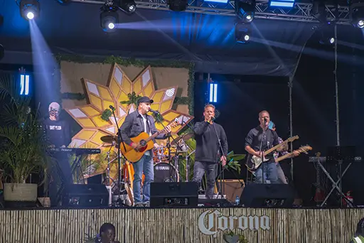 Ballito Pro 2025 Updates. Surfer, cinematographer and singer/songwriter Ryan Logie (Durban) performs alongside The Black Lapels.