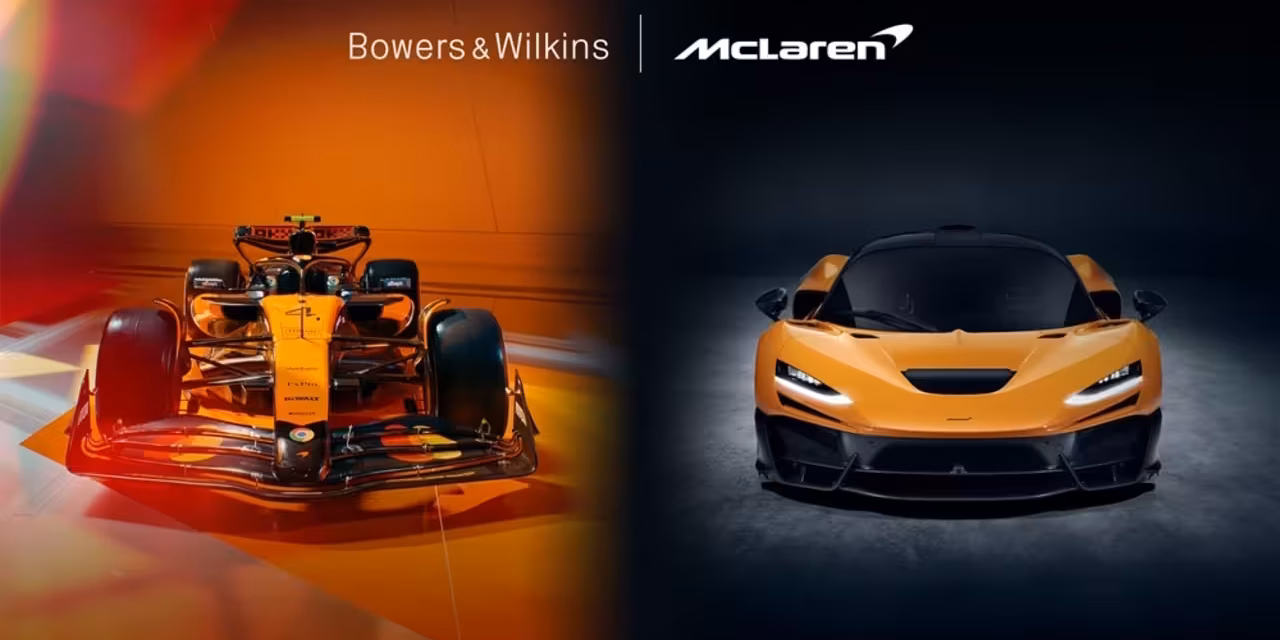 Bowers & Wilkins and McLaren: The High-Performance Partnership Enters Formula 1