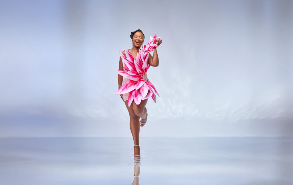 Zanele Potelwa Shines at Durban July 2025 with Stunning Looks and Hosting Role