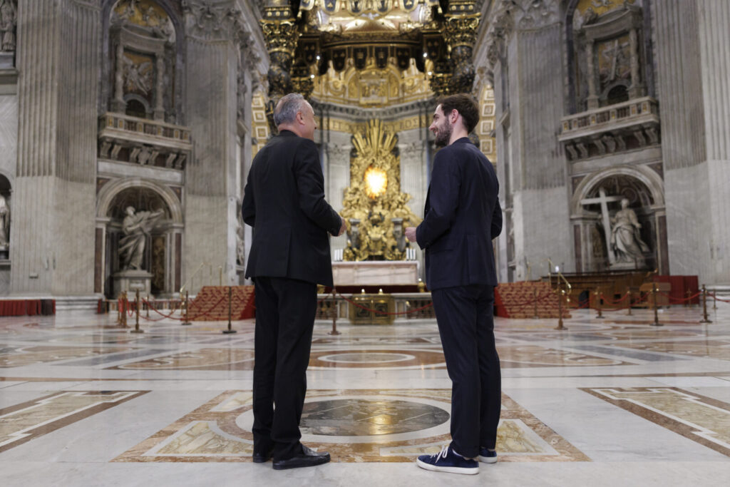 INITIATIVES FOR THE FOURTH CENTENARY OF THE DEDICATION OF ST. PETER’S BASILICA AND THE “BEYOND THE VISIBLE” PROJECT WITH ENI FOR ITS STRUCTURAL MONITORING
