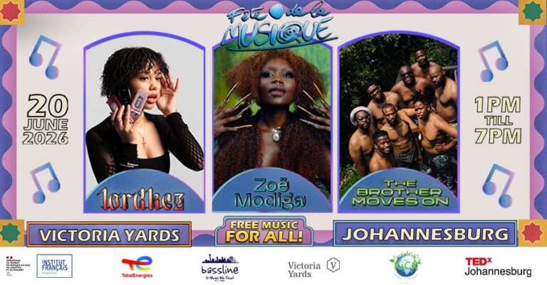 Fête de la Musique 2026 Returns to Johannesburg with Zoë Modiga, The Brother Moves On and lordkez