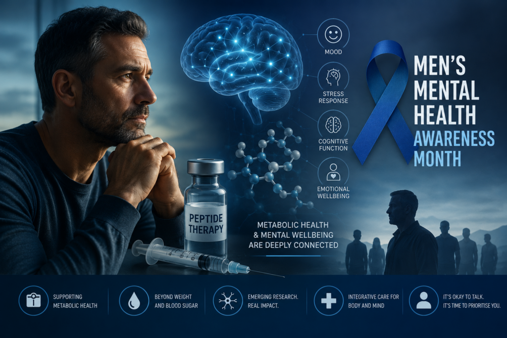 Could Peptide Therapy Improve Men’s Mental Health?