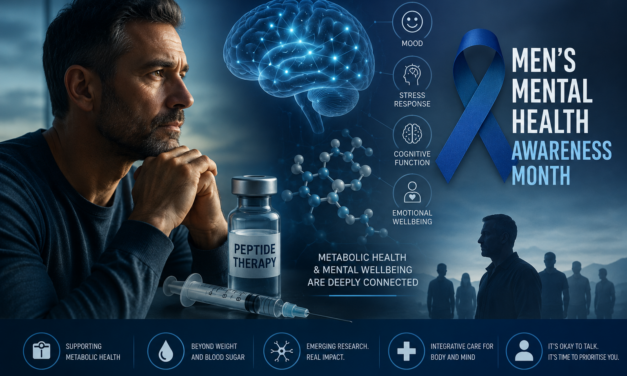 Could Peptide Therapy Improve Men’s Mental Health?
