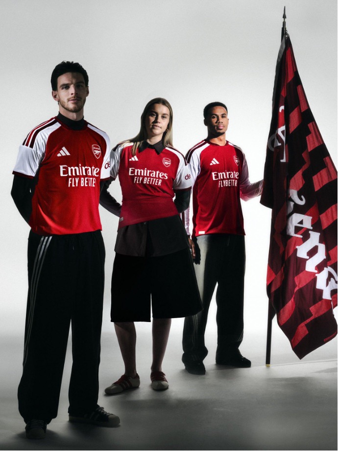 Adidas and Arsenal Mark 20 Years of Emirates Stadium With Striking New 2026/27 Home Kit