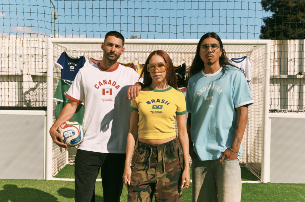 Levi’s® Launches Country Ringer Tees Ahead of Football’s Biggest Global Tournament