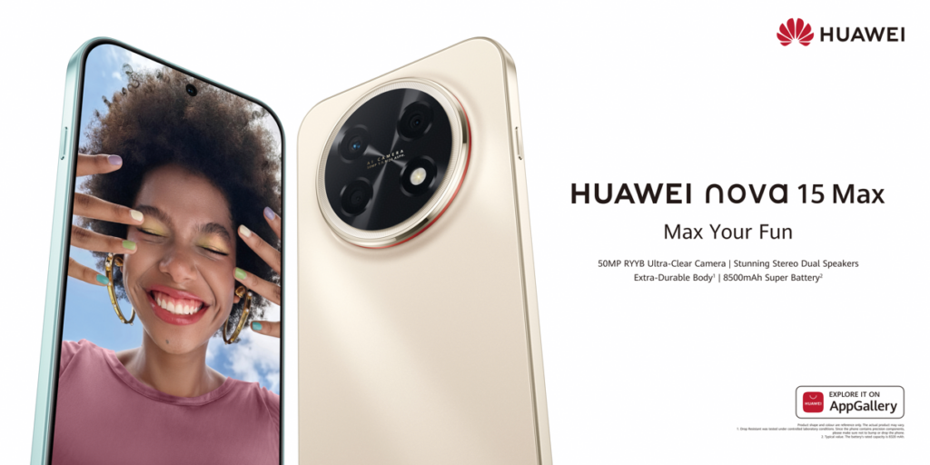 HUAWEI Nova 15 Max Launches in South Africa with Massive Battery and Premium Features