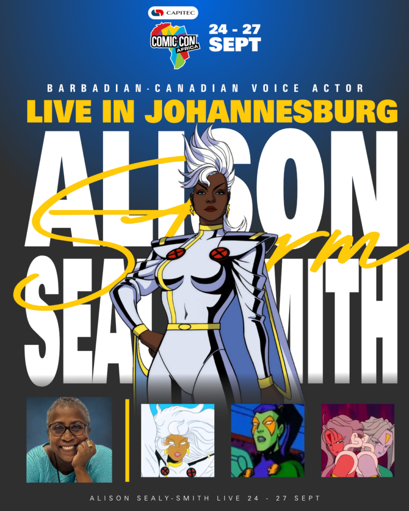 Comic Con Africa 2026 Welcomes the Iconic Voice of Storm, Alison Sealy-Smith