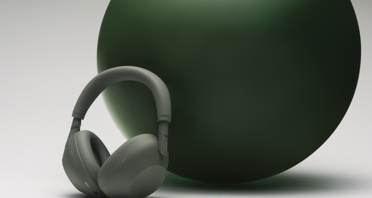 Sony Launches WH-1000XM6 Noise Cancelling Headphones in New Olive Gray Finish