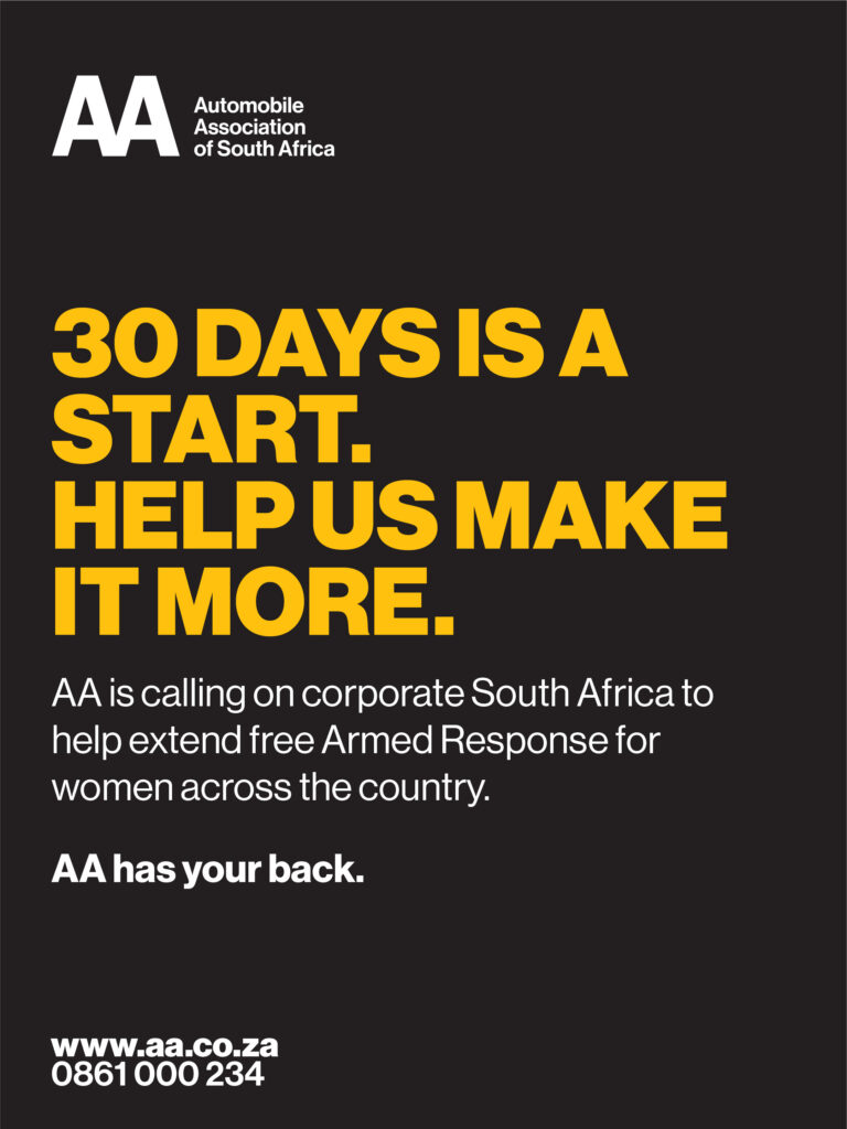 AA South Africa Launches Free 30-Day Armed Response for Women Across the Country
