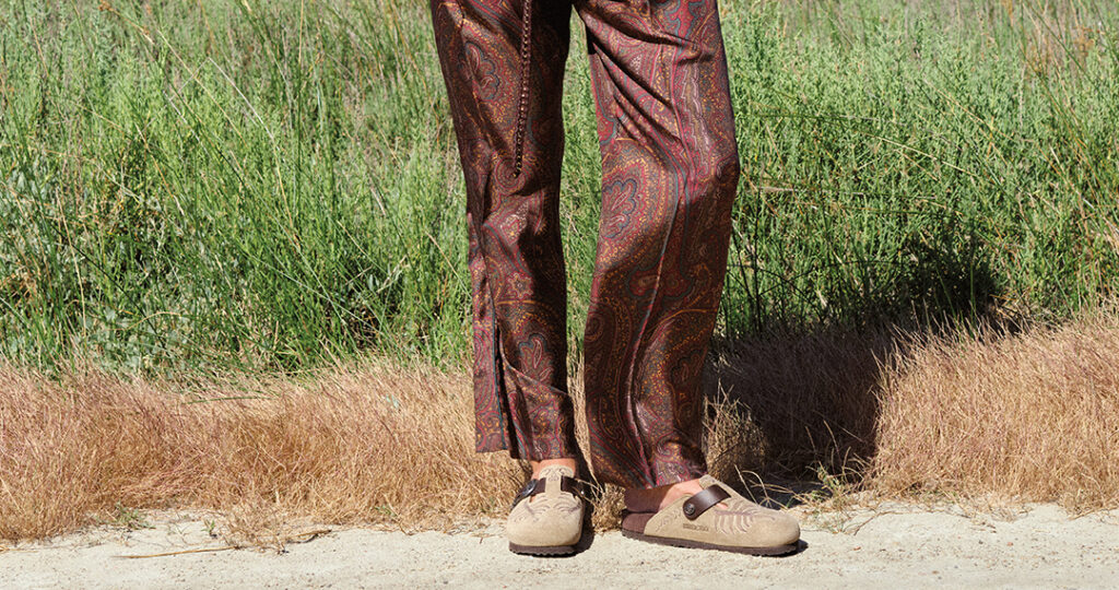 BIRKENSTOCK x ETRO lands in South Africa with a luxury Boston clog collaboration