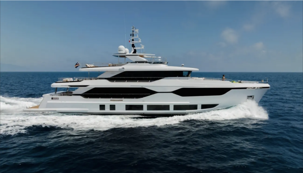 Majesty 120: The Award-Winning Superyacht Built for the Caribbean and Greek Islands