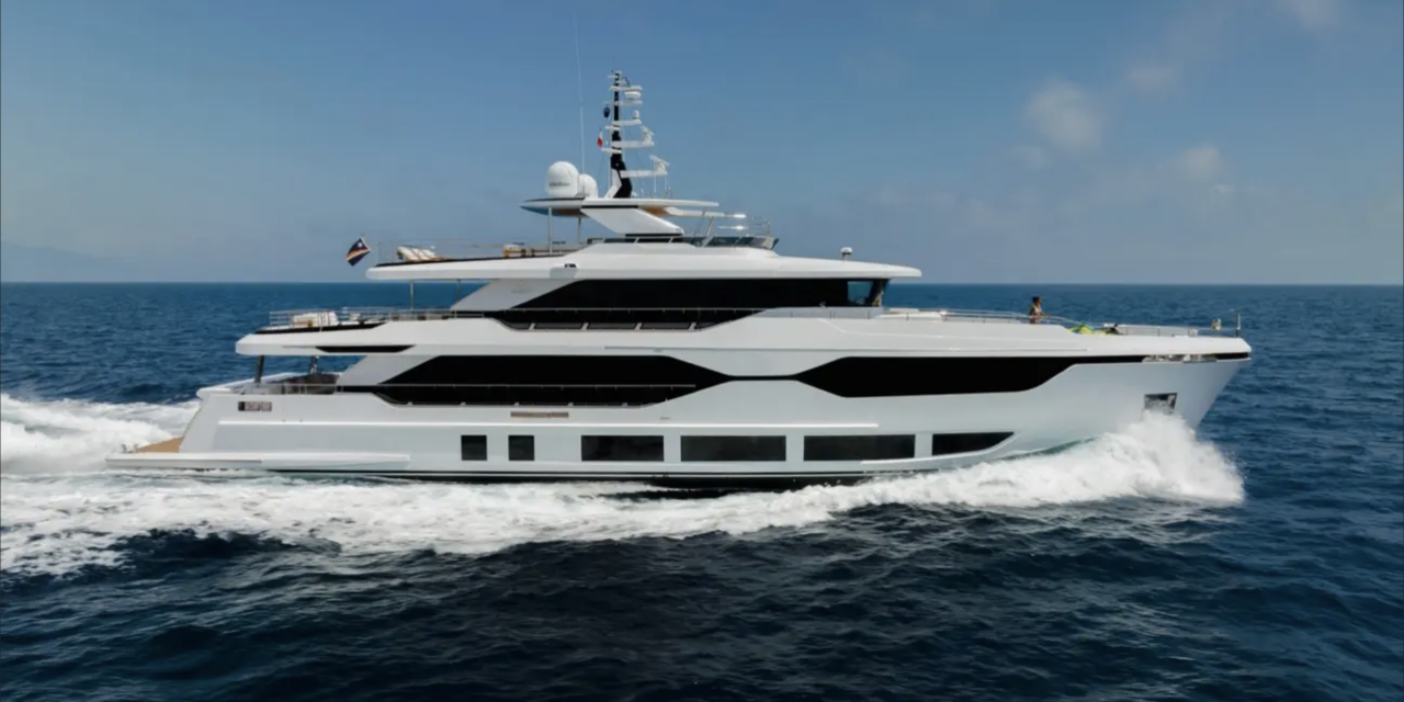 Majesty 120: The Award-Winning Superyacht Built for the Caribbean and Greek Islands
