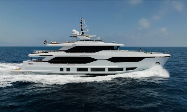 Majesty 120: The Award-Winning Superyacht Built for the Caribbean and Greek Islands