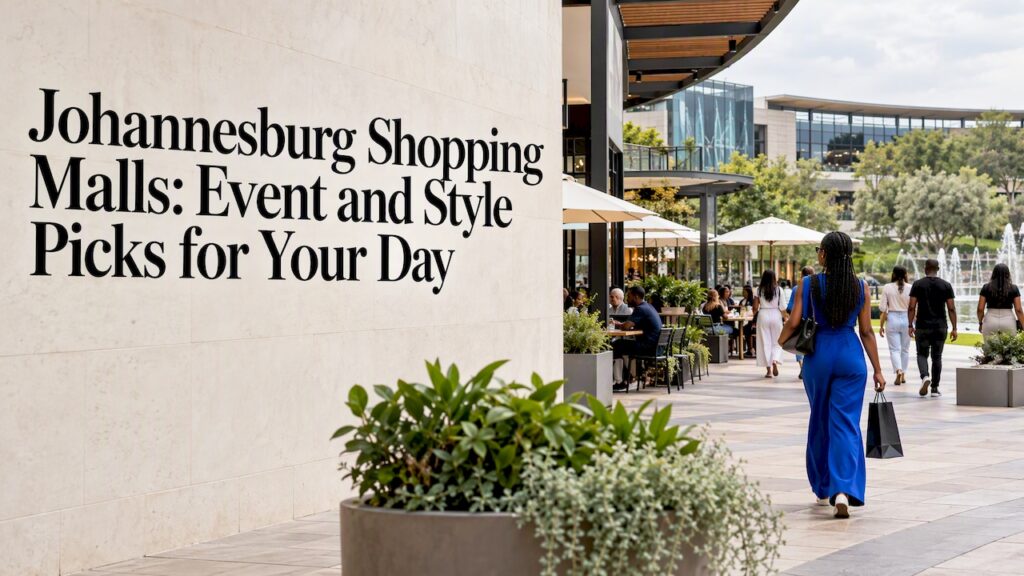 Johannesburg Shopping Malls: Event and Style Picks for Your Day