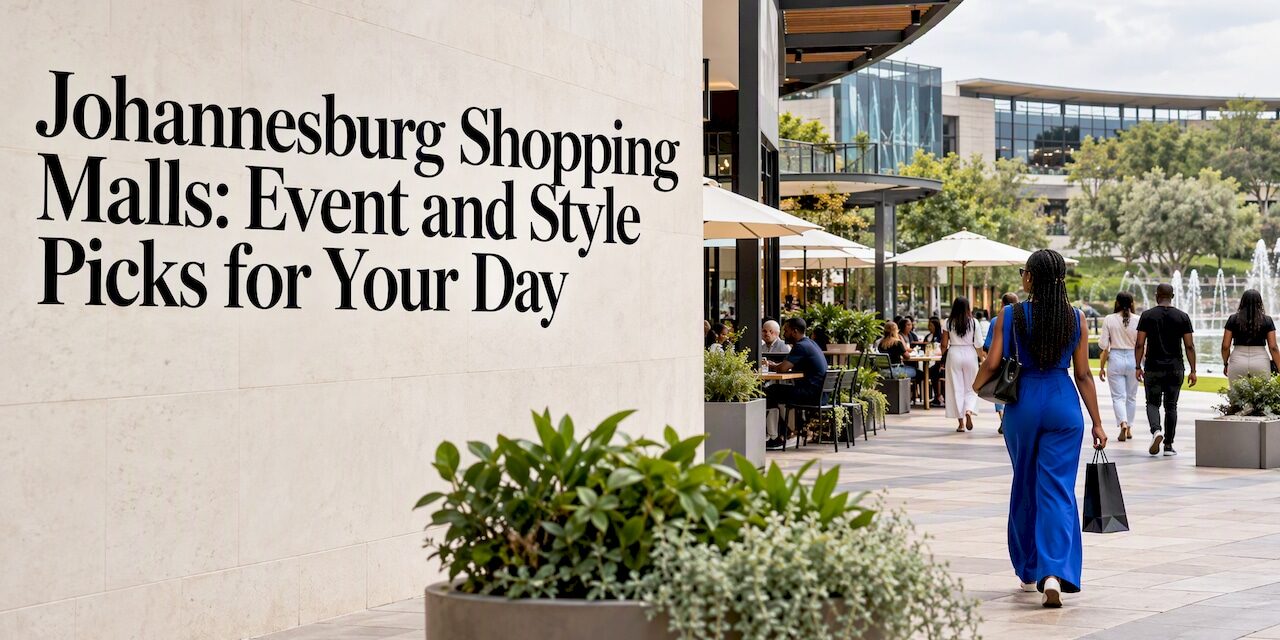 Johannesburg Shopping Malls: Event and Style Picks for Your Day