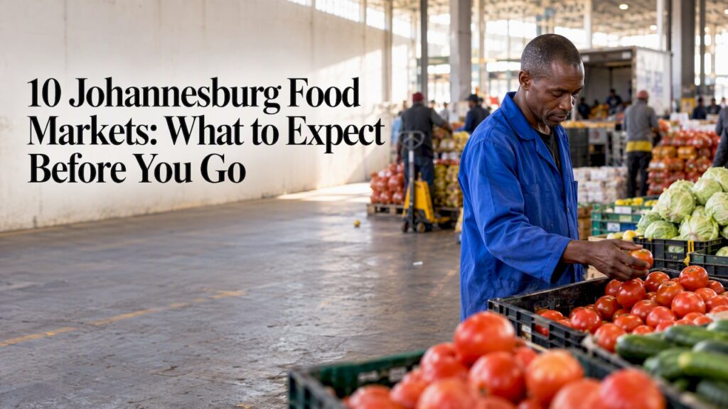 10 Johannesburg Food Markets: What to Expect Before You Go