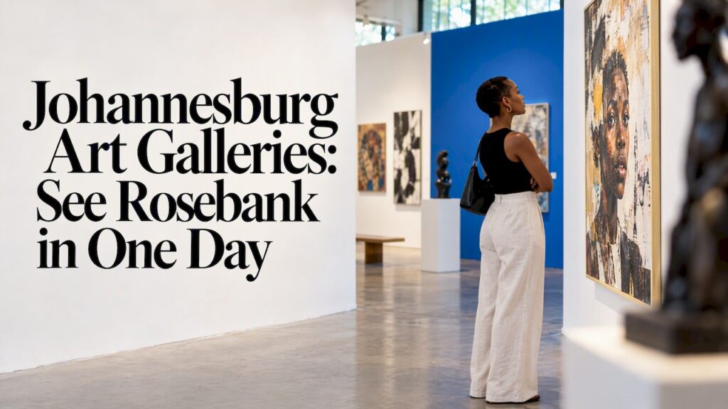 Johannesburg Art Galleries: See Rosebank in One Day