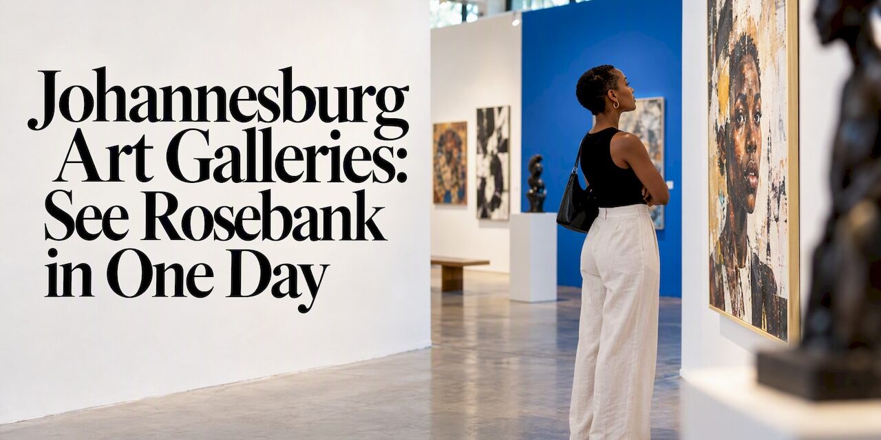 Johannesburg Art Galleries: See Rosebank in One Day