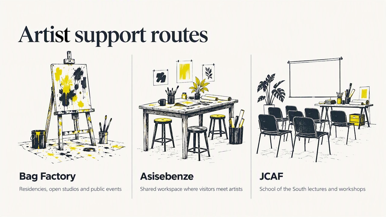 Three routes galleries use to support artists